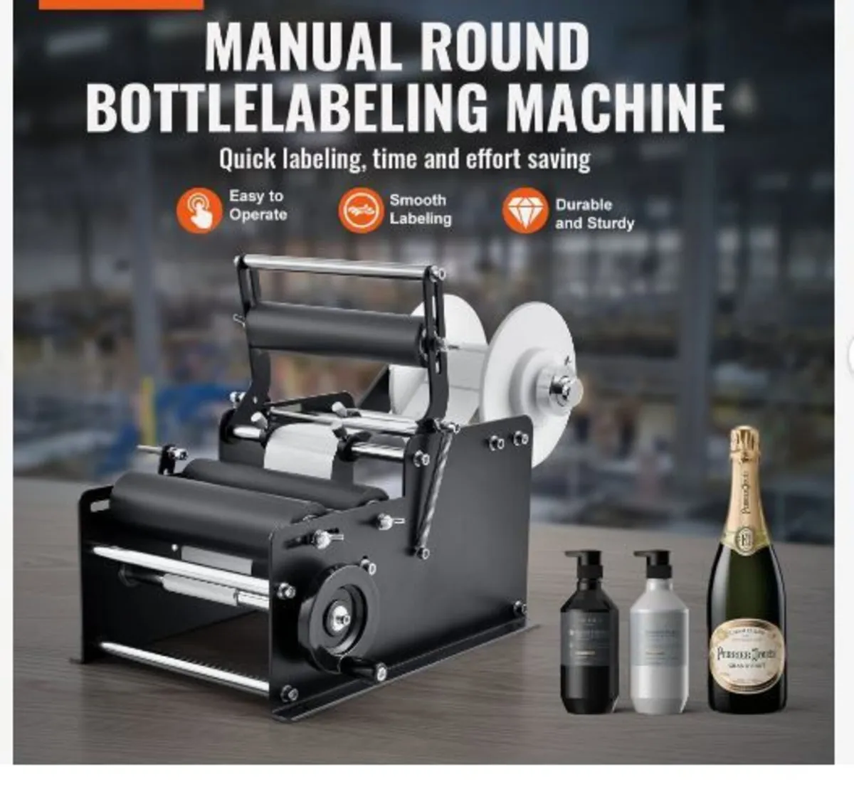 Manual Round Labeling Machine - Image 3