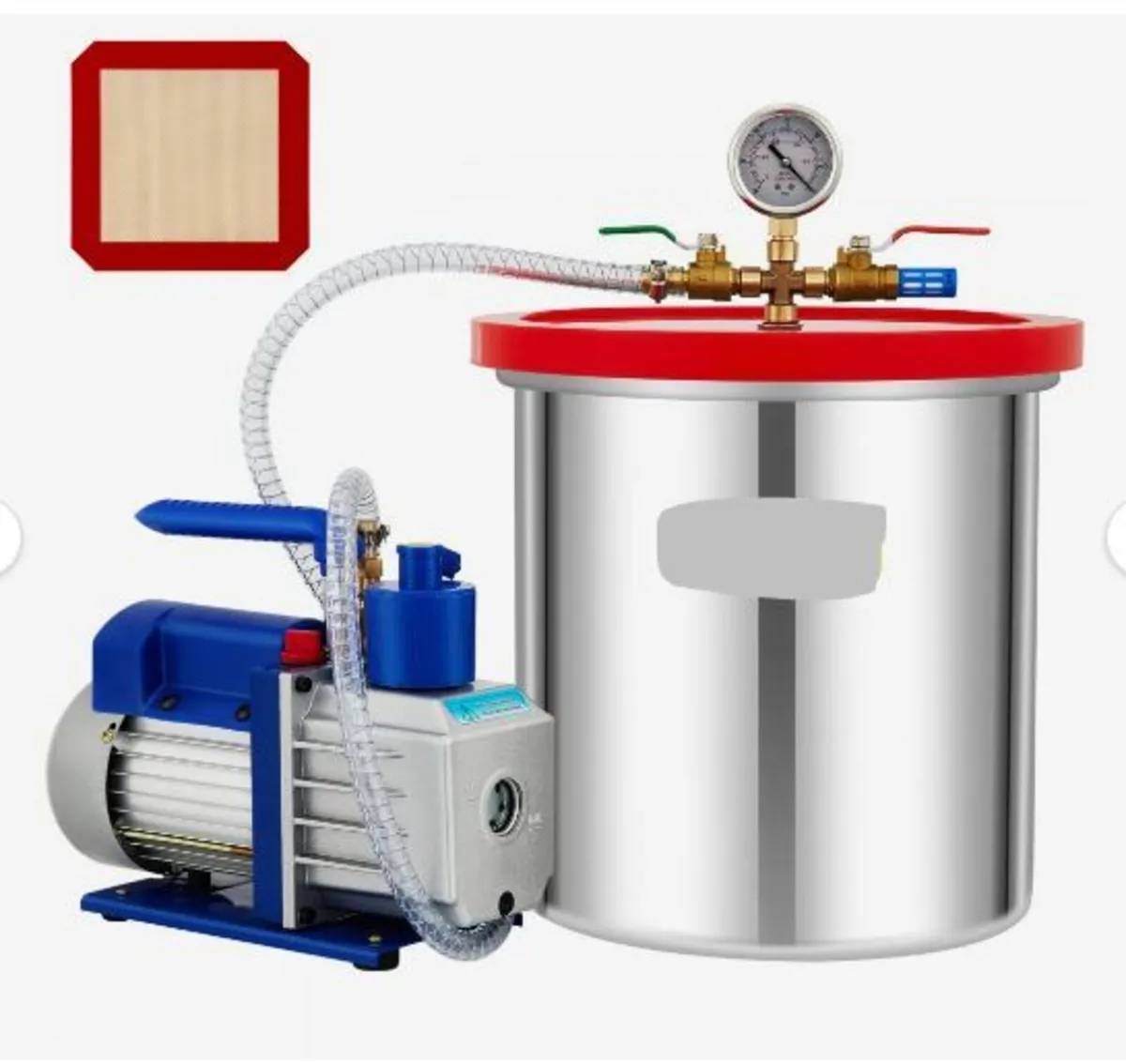 Vacuum Chamber with Pump - Image 4