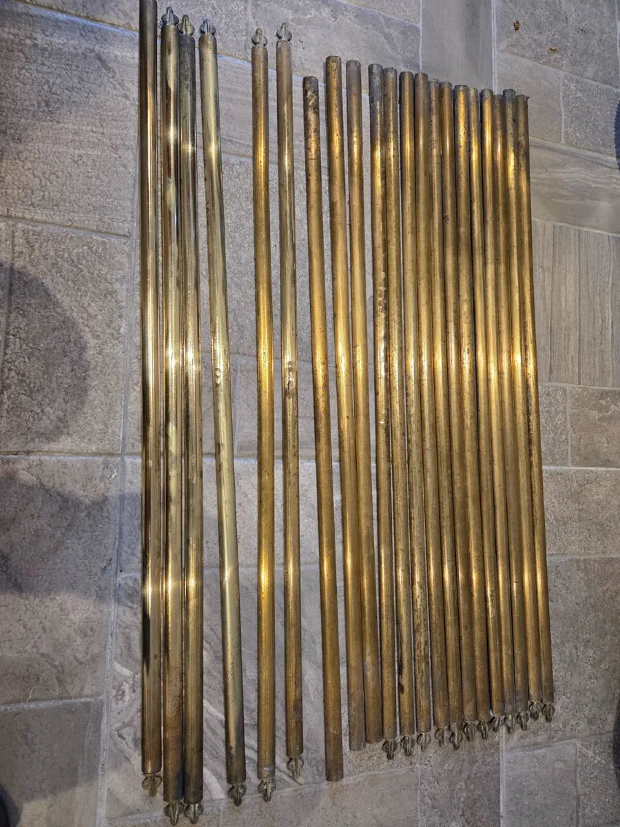 Brass Stair Rods - Antique - Image 3