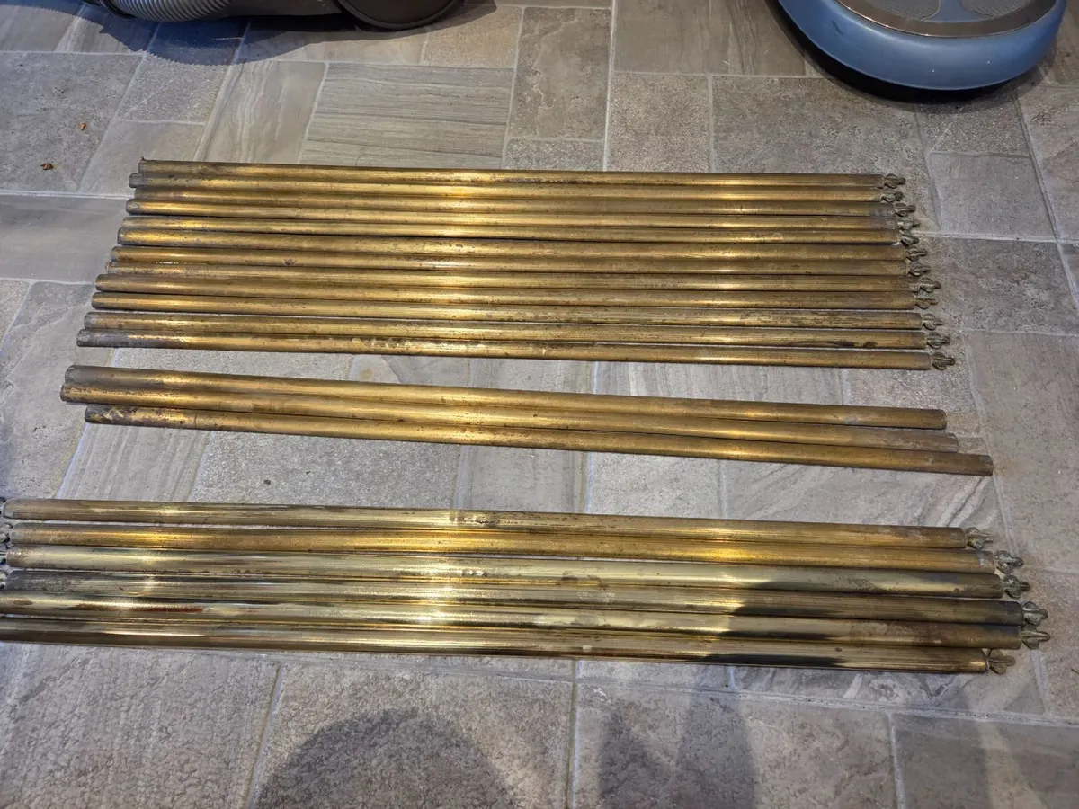 Brass Stair Rods - Antique - Image 4