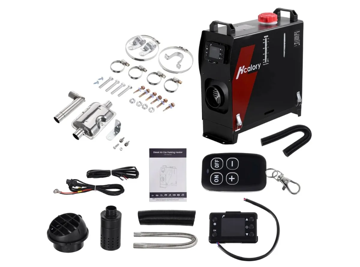 Hcalory Blazecore Diesel Heater, Power Supply, App - Image 2