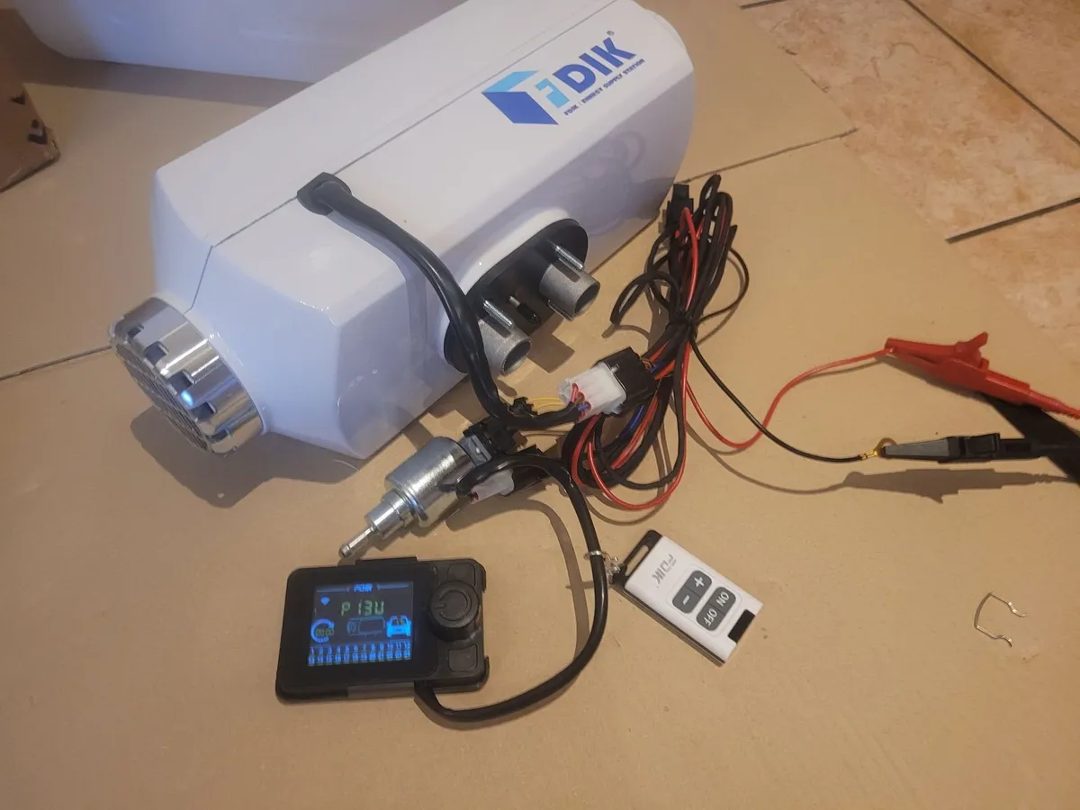 Diesel heater with ALUMINUM shell, App, Timer, - Image 2