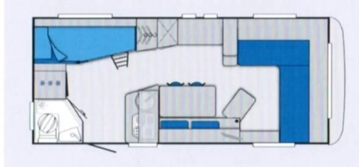 Knaus Cravan Lifestyle 550 in superb condition - Image 2