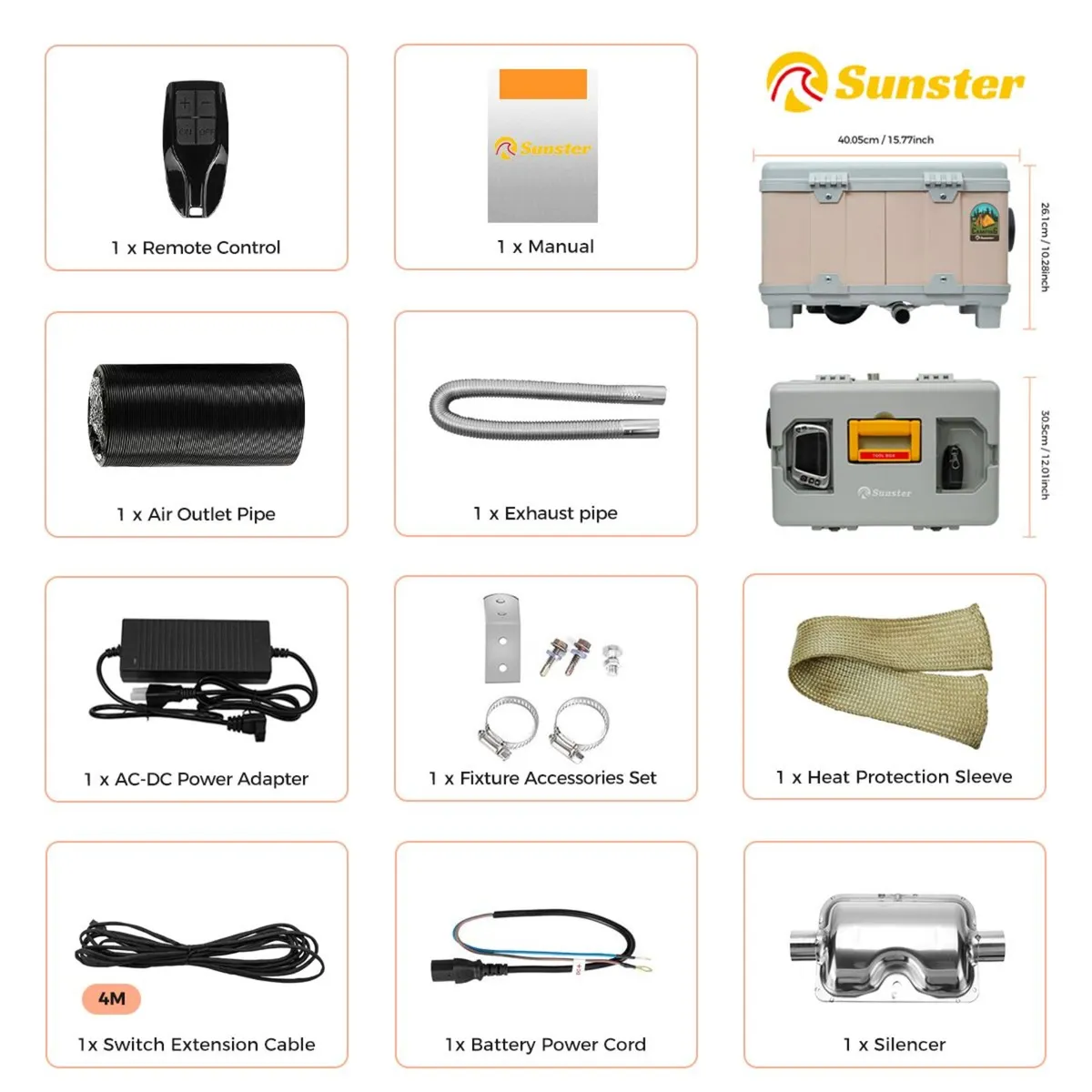 Toolbox style Heater with Power Supply, Bluetooth - Image 2