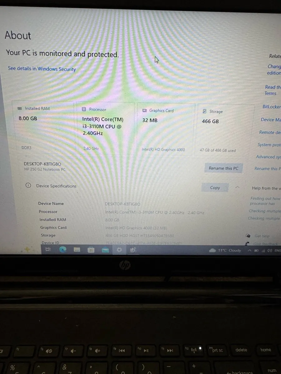 Hp laptop for 80 - Image 4