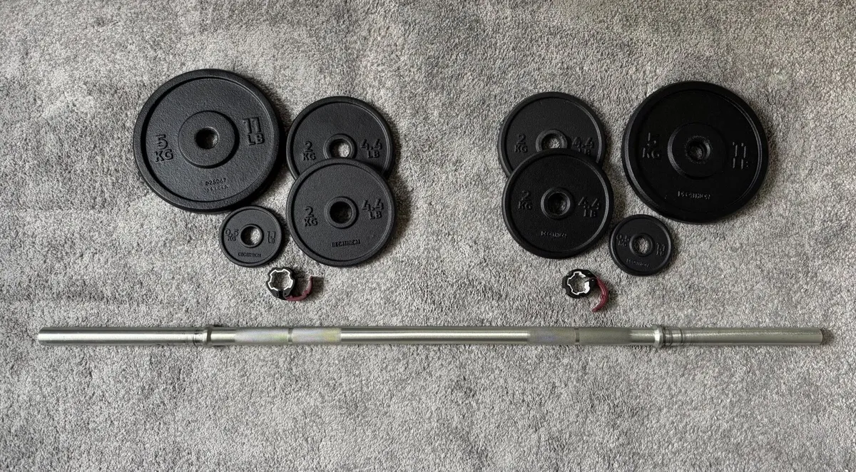 25kg Barbell Set - Image 3