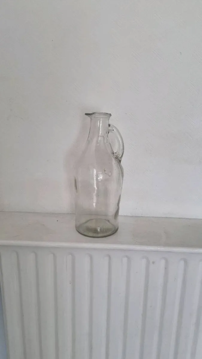 Vintage Glass Wine Jug - Image 3