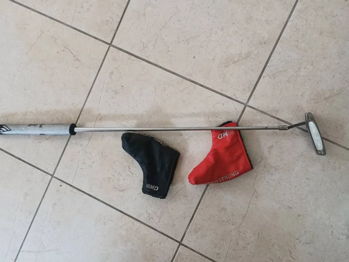 2 putters - MD golf players putter & Wilson putter - Image 3
