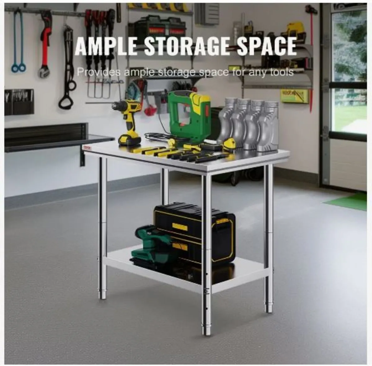 Stainless Steel Prep Table - Image 4