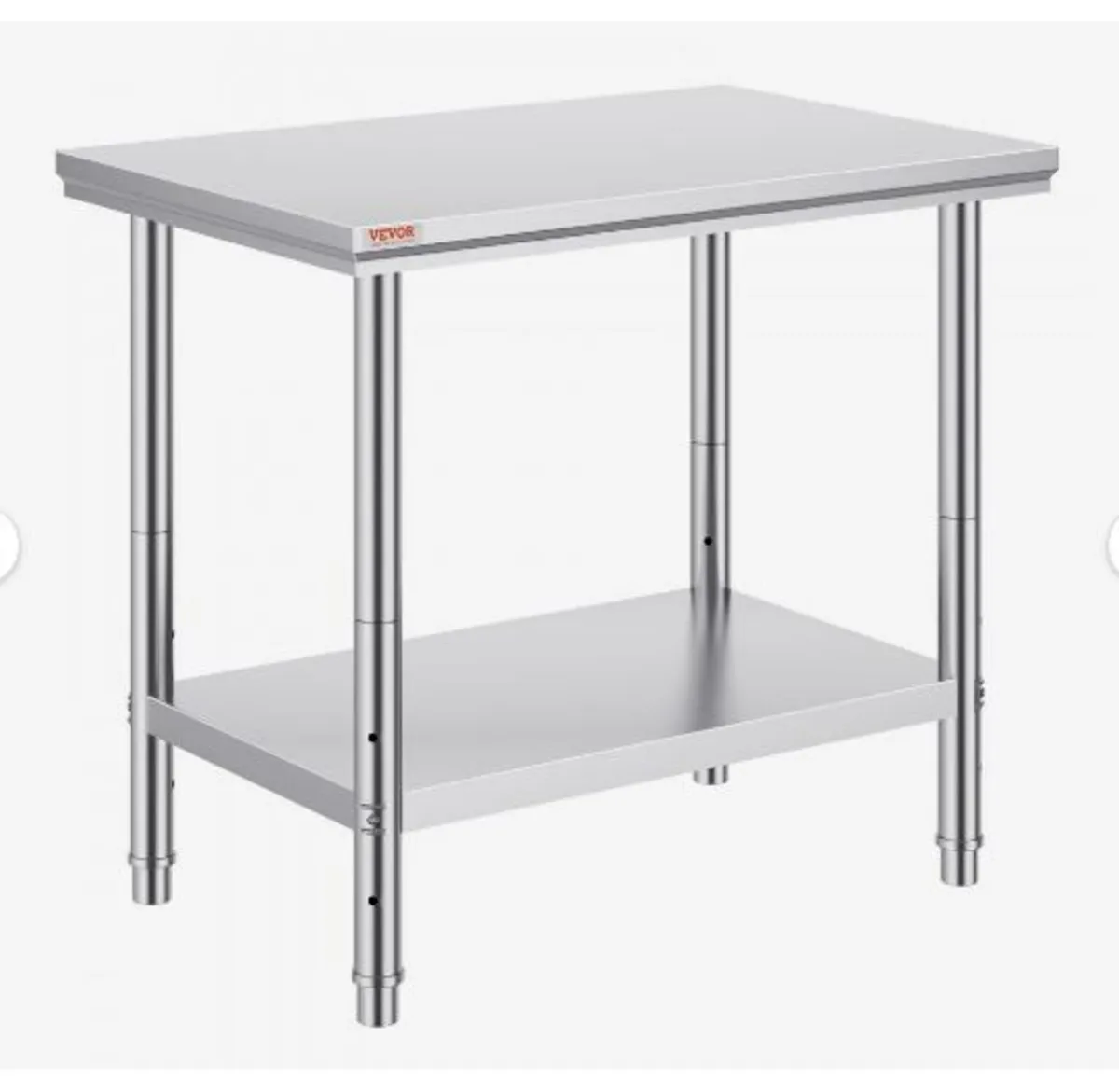 Stainless Steel Prep Table - Image 1