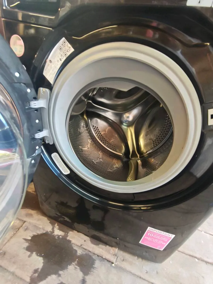 Hoover washing machine 9kg black - Image 3
