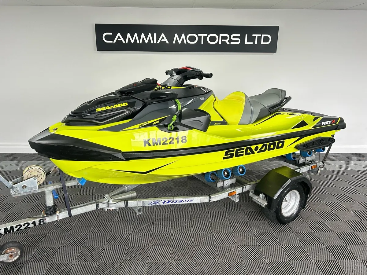 SEADOO 300 RXTX RS 2019 3 SEATS SPEAKERS DIGI DASH - Image 2