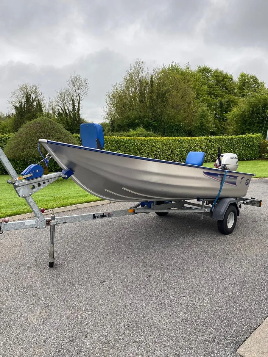 Linder sportsman 400 Trailer and Engine - Image 1