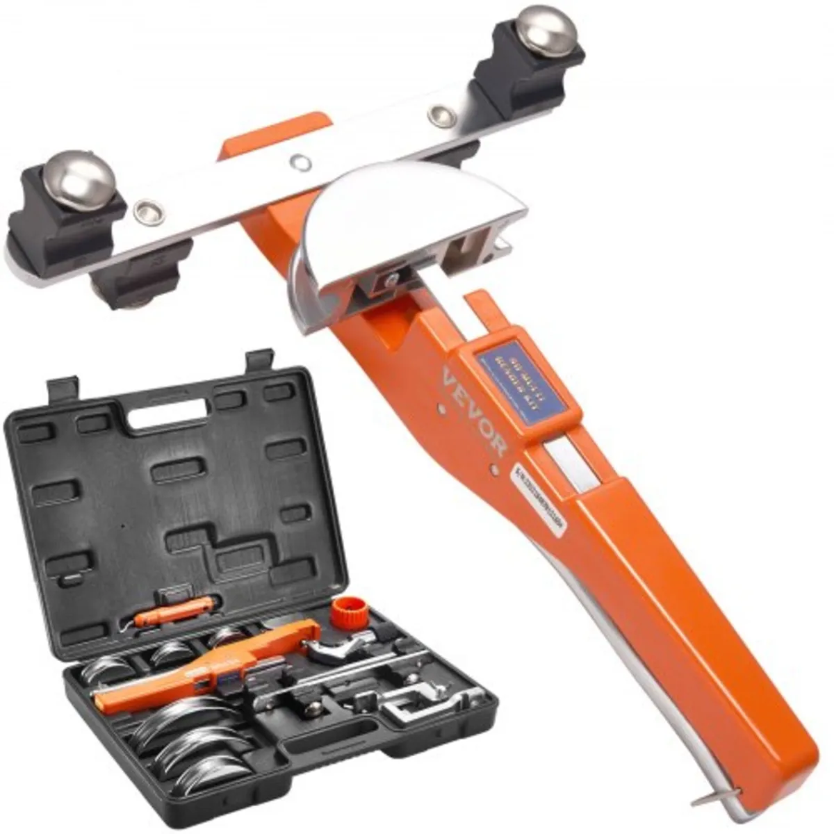 Pipe Tube Bender, 6.4mm-22.2mm Ratcheting Tubing B - Image 1