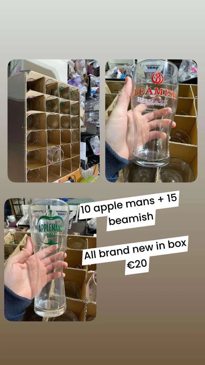 25 new glasses €20 - Image 1
