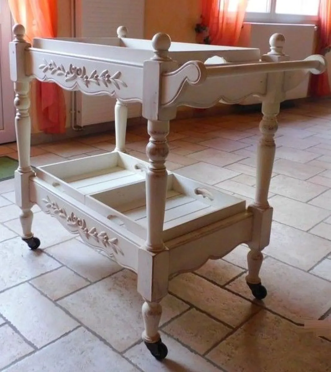 Country Corner serving trolley - Image 3