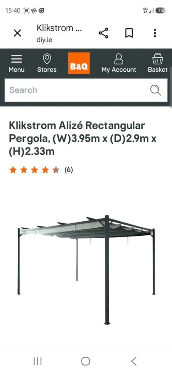 B&Q Pergola - Image 2