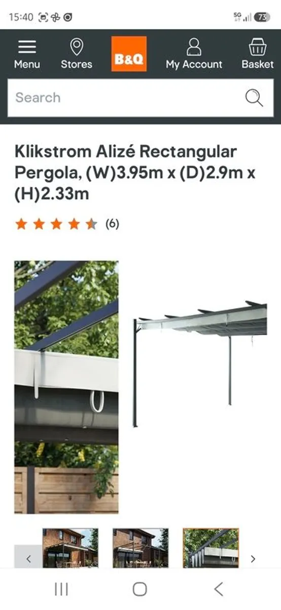 B&Q Pergola - Image 3