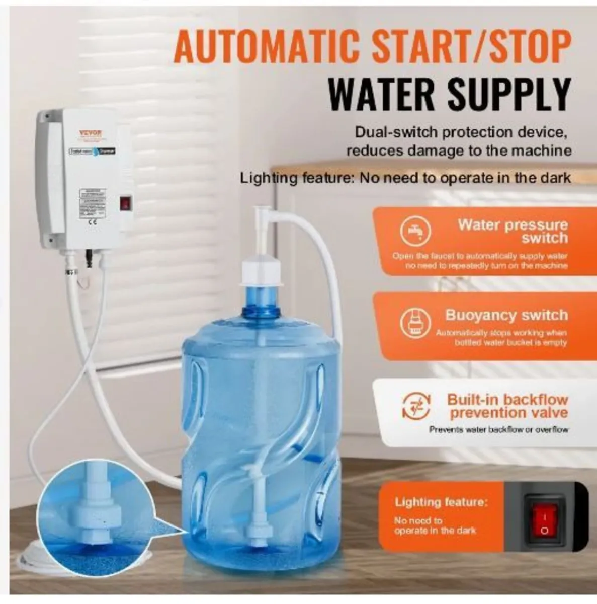 3.8 L Water Dispenser Pump - Image 2