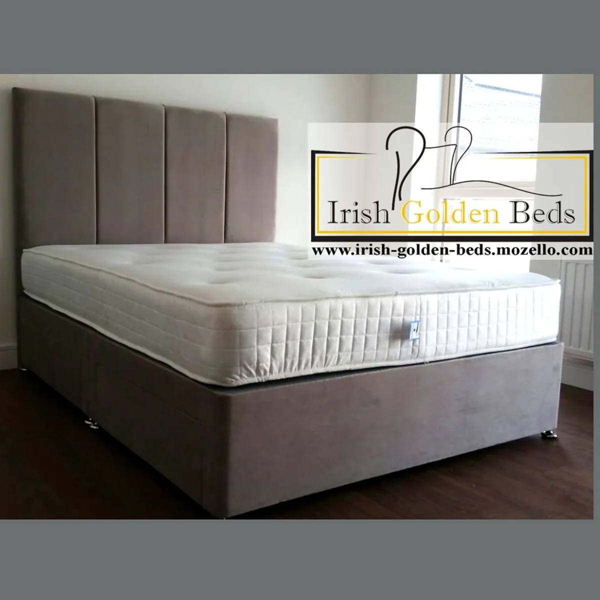 Divan Base+ headboard + free delivery+ free assemb - Image 4