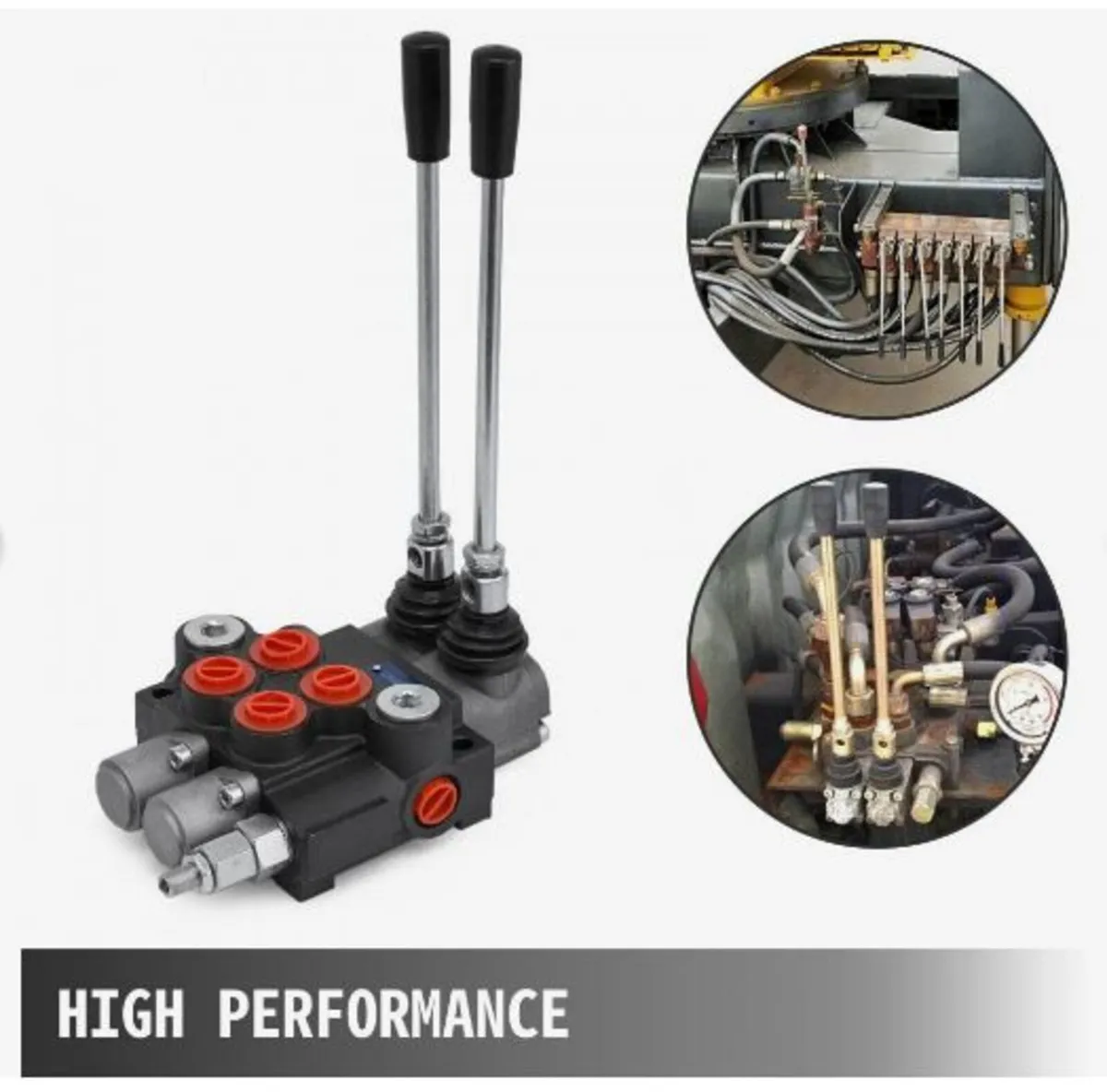 Hydraulic Valve 2 Spool Hydraulic Directional Con - Image 4