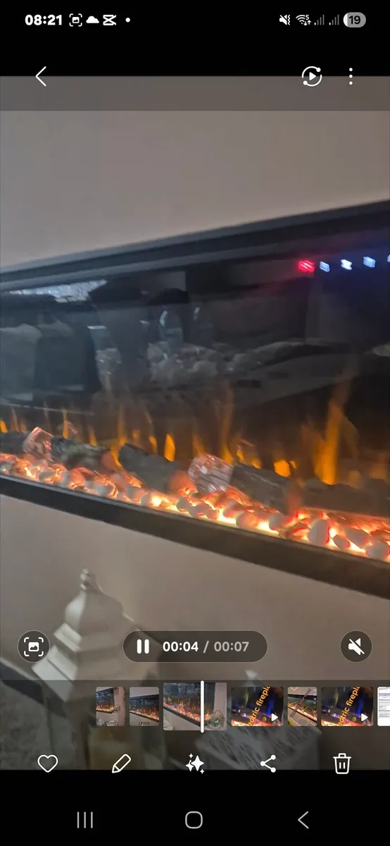 3 sides electric fireplace UNIQUE. 
Free delivery - Image 3