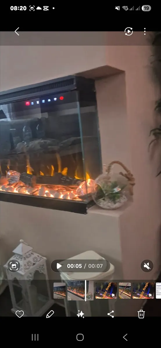 3 sides electric fireplace UNIQUE. 
Free delivery - Image 4