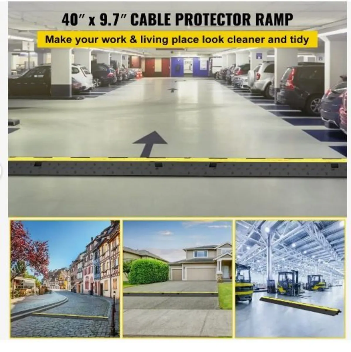 Cable Protector Ramp 101x24.5x5 cm - Image 4