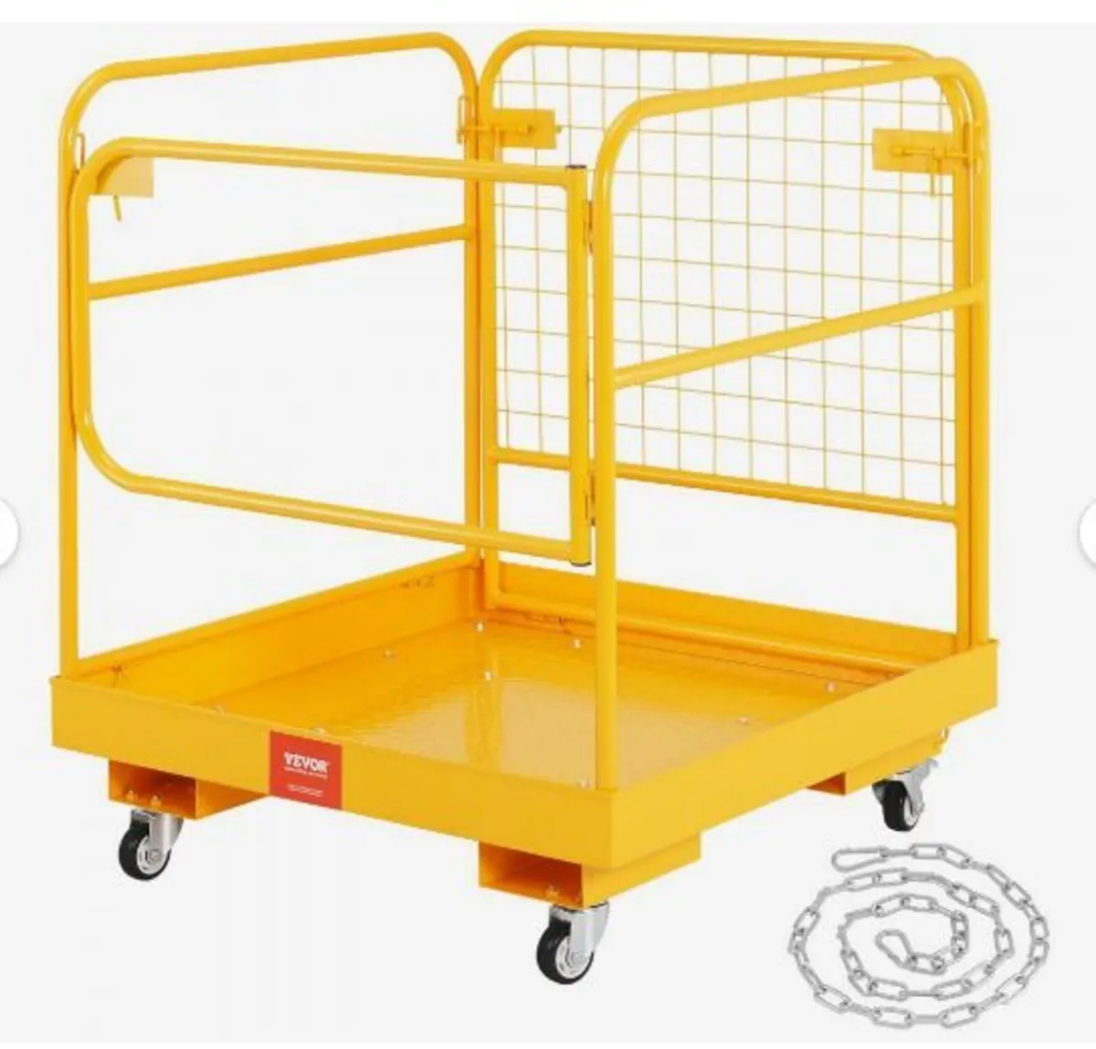Forklift Safety Cage, 544.3 kg Load Capacity - Image 1