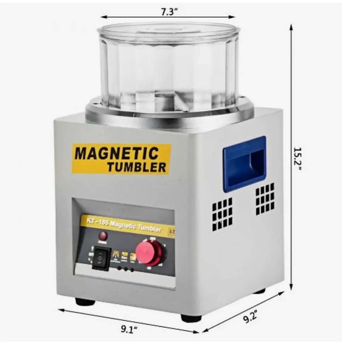 KT-185 Magnetic Tumbler 180mm Jewelry - Image 4