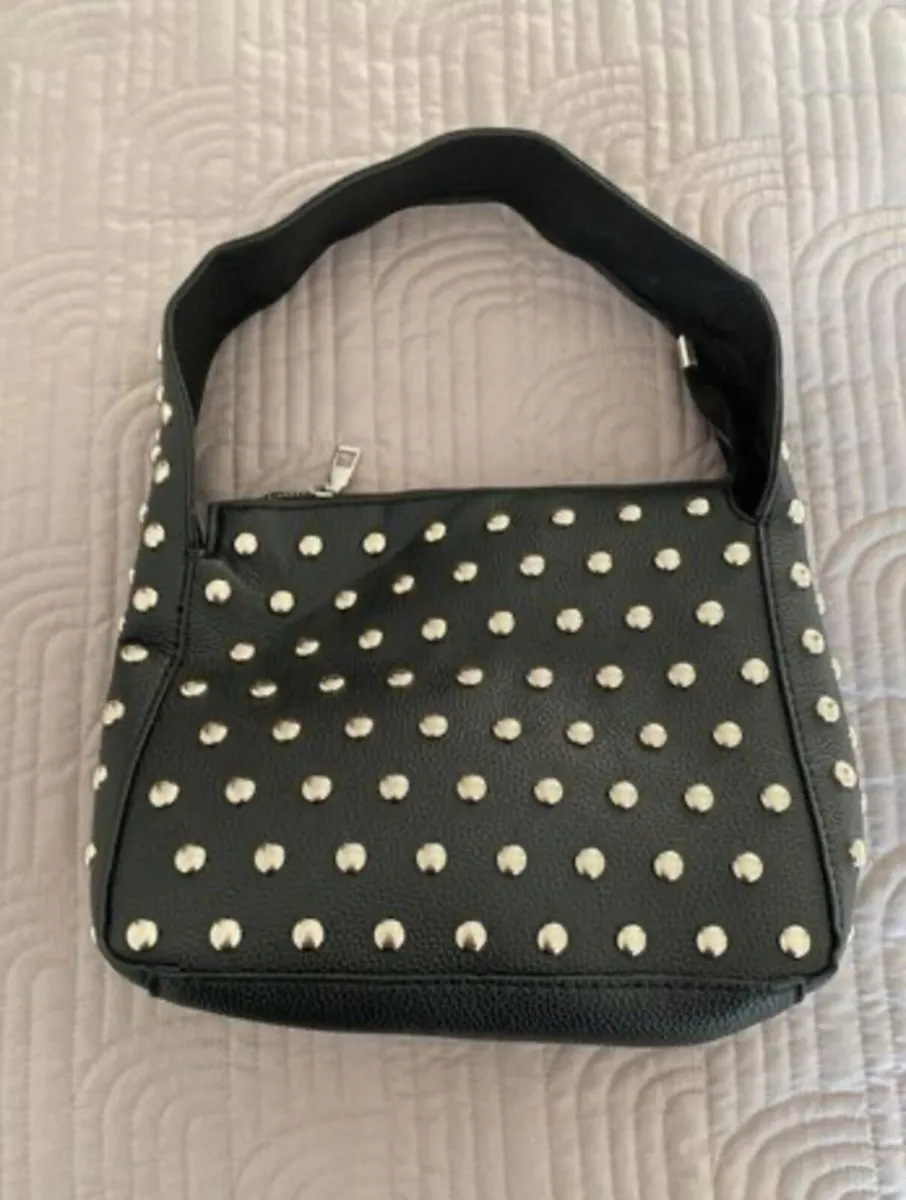 Shein - Black Studded Bag - Image 1