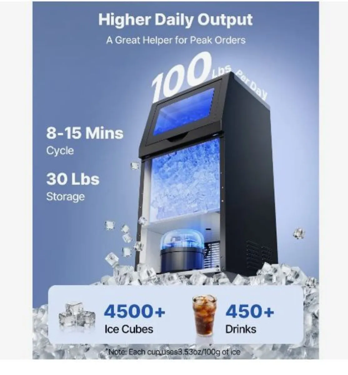Commercial Ice Maker Machine - Image 2