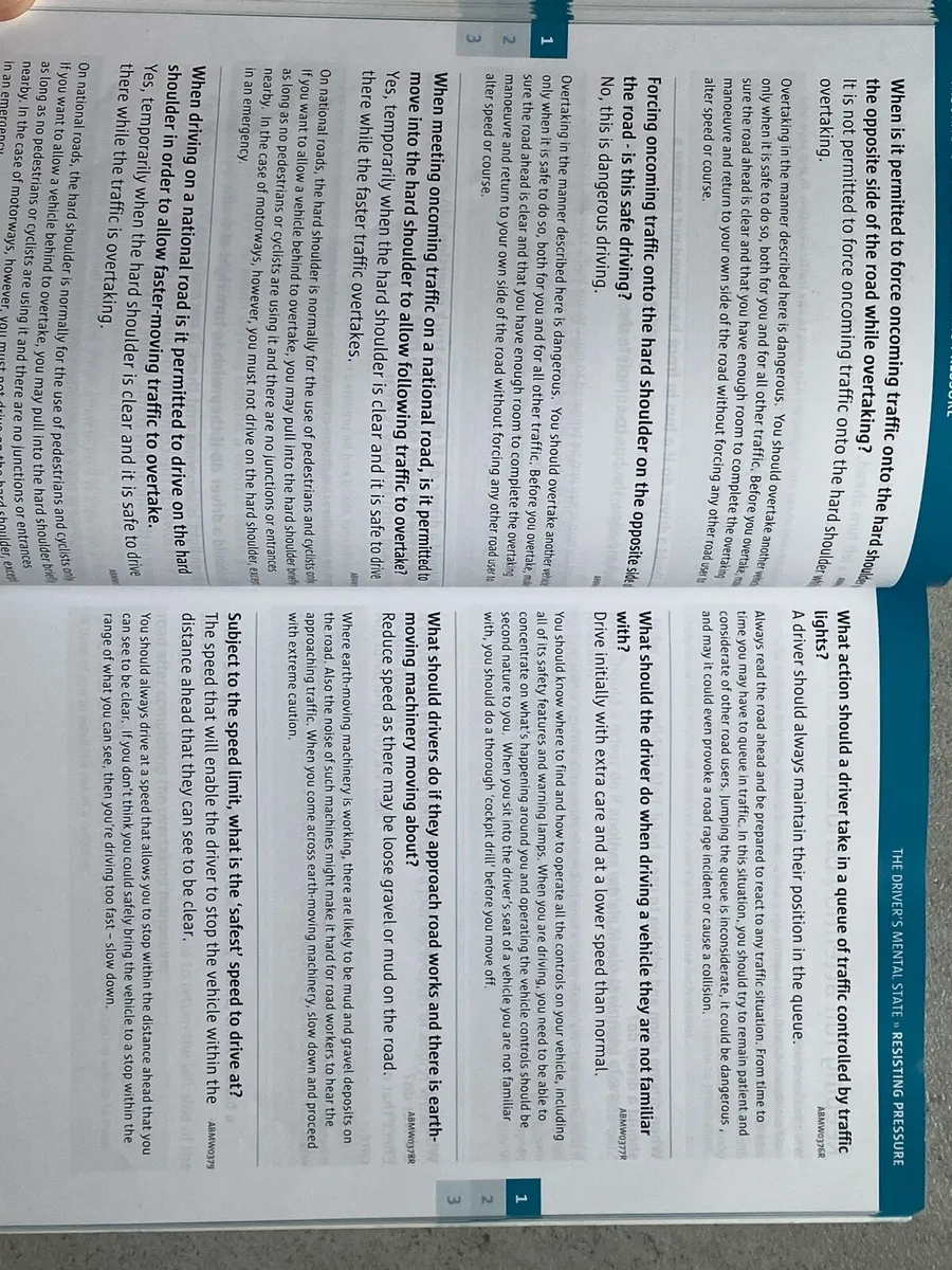 RSA DRIVER THOERY TEST BOOK - Image 2
