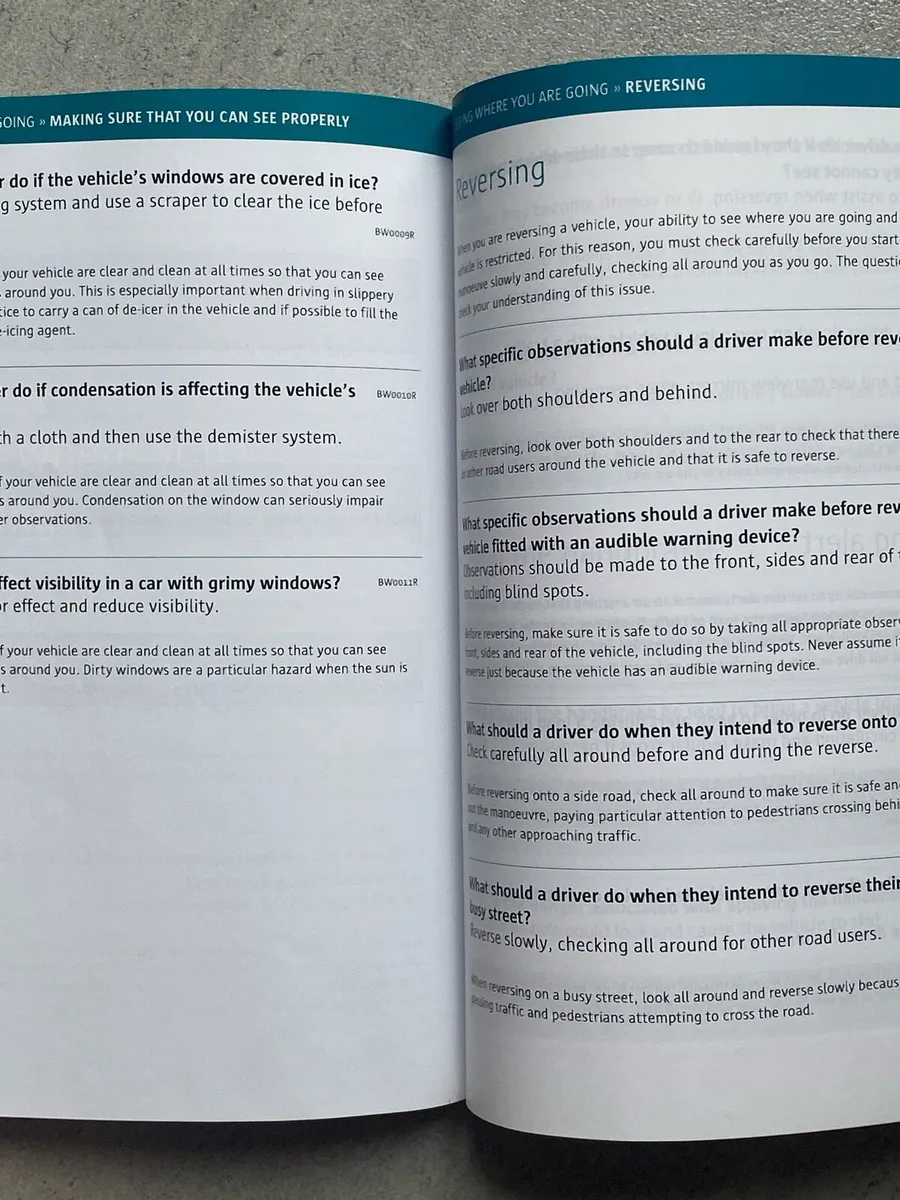 RSA DRIVER THOERY TEST BOOK - Image 4
