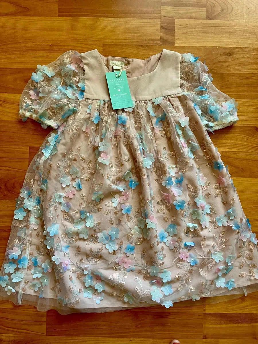 New Monsoon girls dress 7 years - Image 4