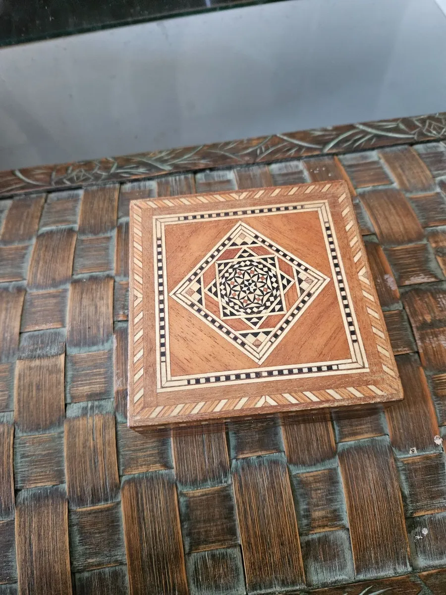 Vintage Wooden Box - Image 1