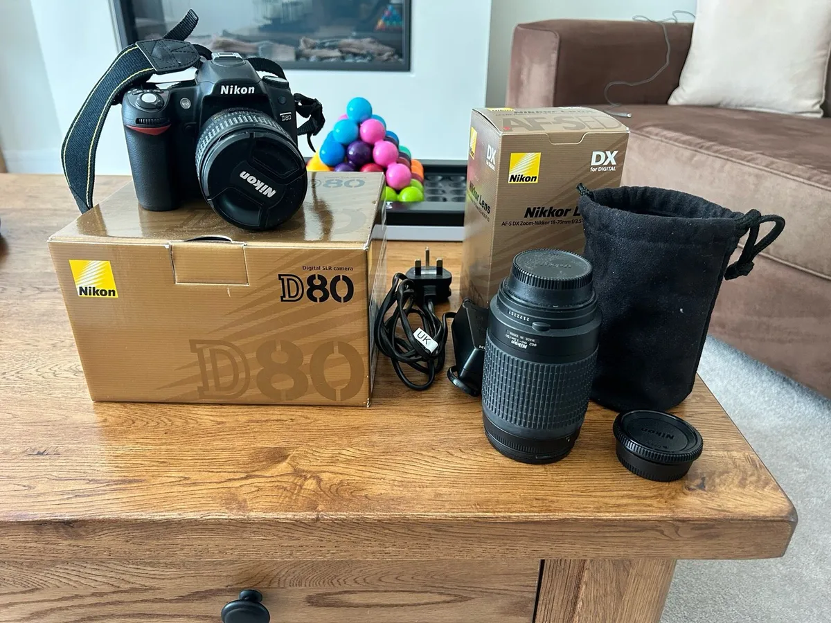 Digital SLR Nikon Camera - Image 1