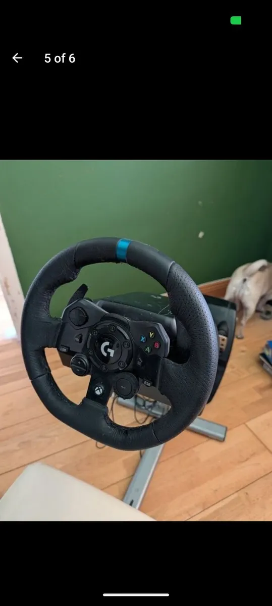 Xbox G920 wheel with pedals & racing seat - Image 3