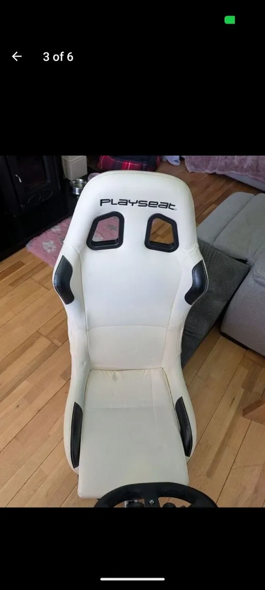 Xbox G920 wheel with pedals & racing seat - Image 4