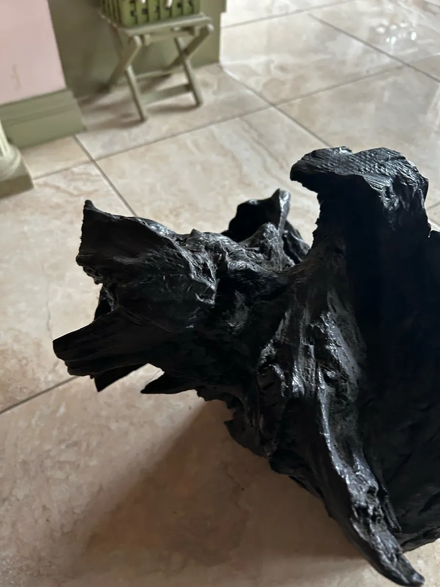 Bog Oak Coffee Table Base. - Image 3