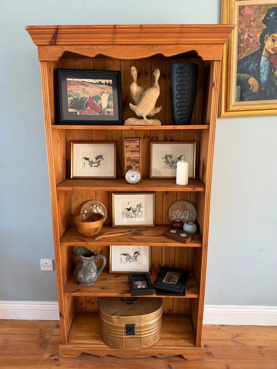 Solid Wooden Display Unit / Bookcase