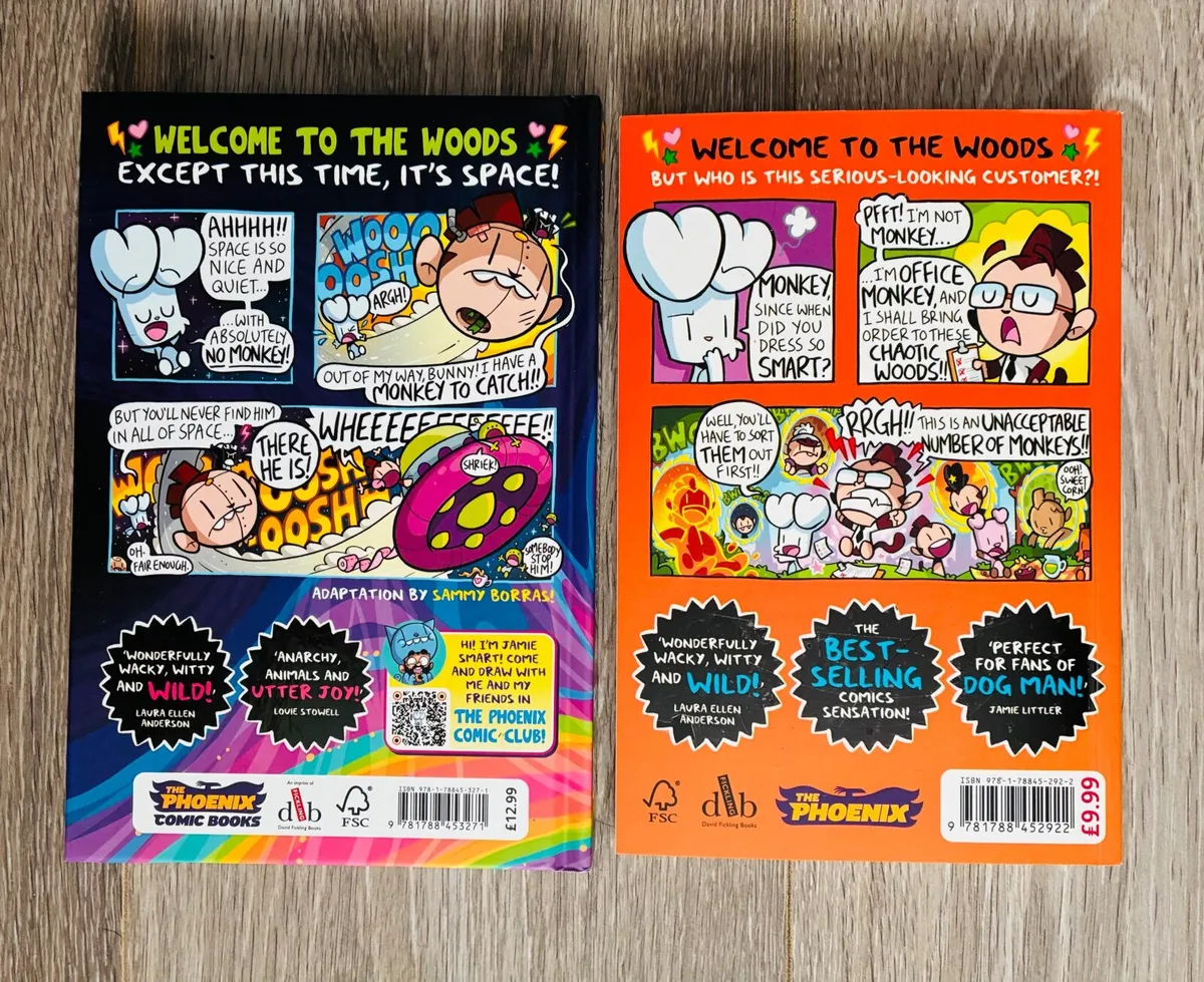 BRAND NEW Bunny vs Monkey Books - Image 3