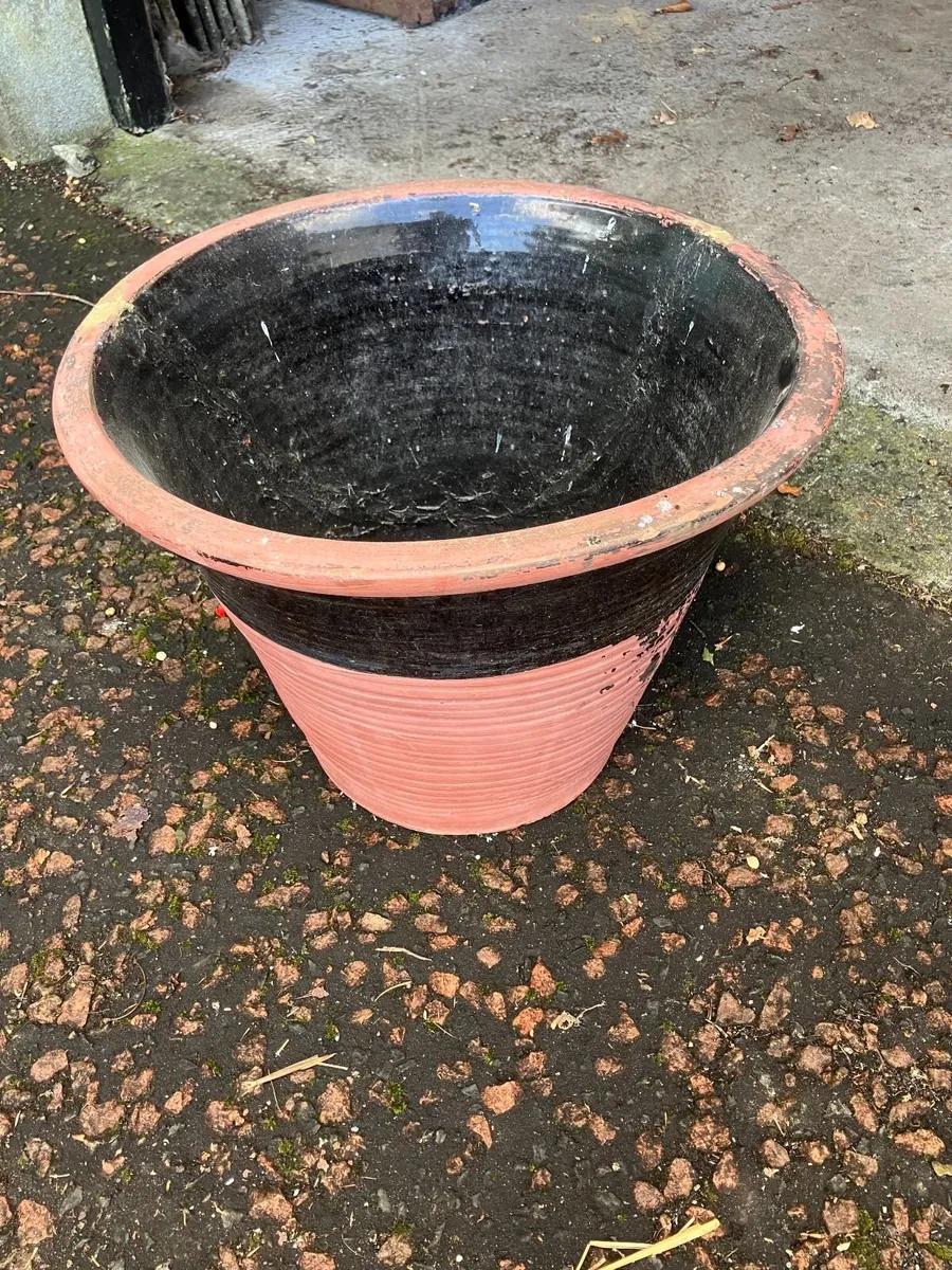 Antique crockerm milk churn / bucket - Image 1