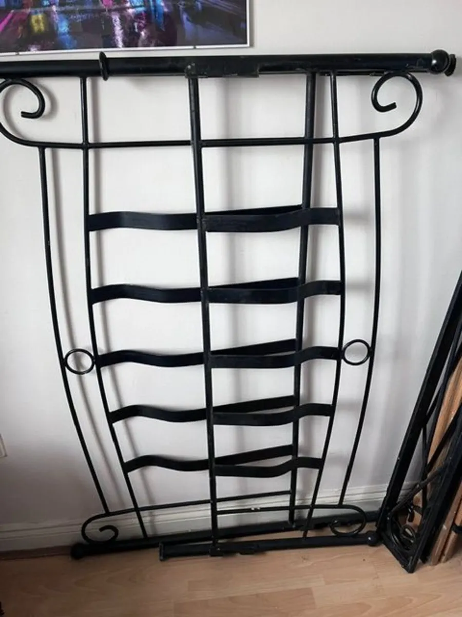 Bed frame & mattress (double) - Image 3