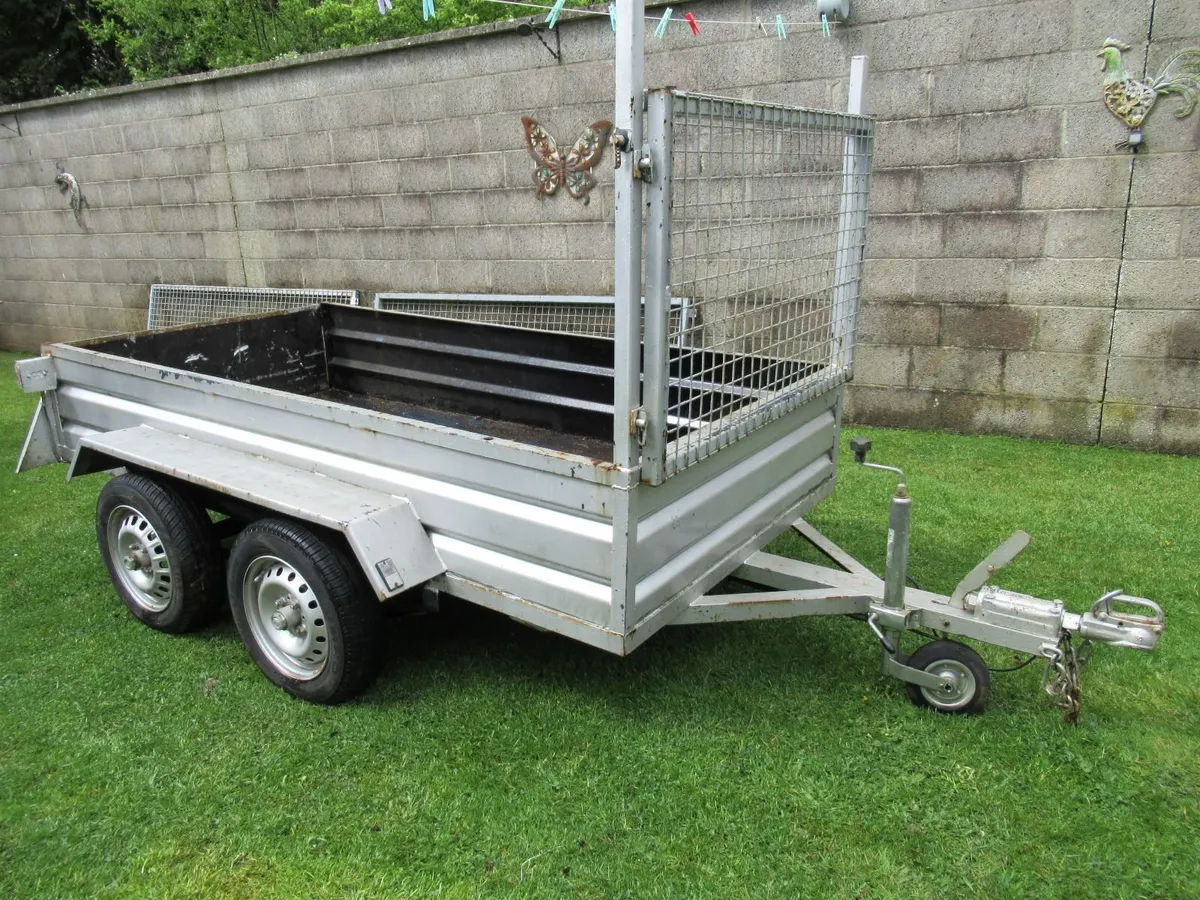 8 x 4 Builders Car Trailer - Image 2