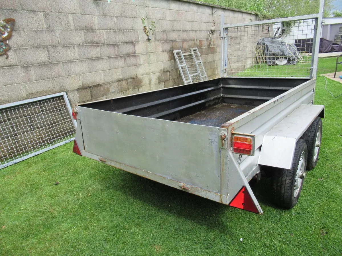 8 x 4 Builders Car Trailer - Image 4