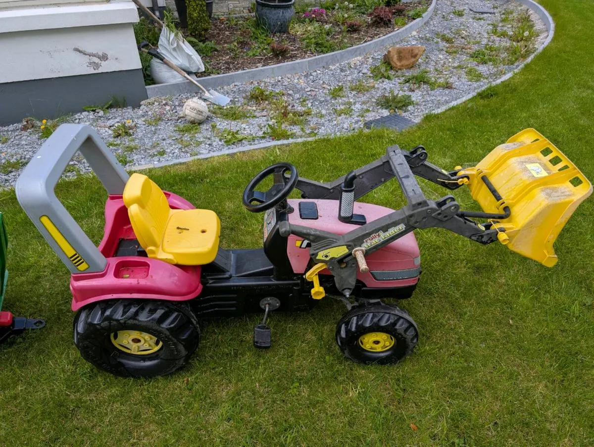 Toy Tractor and trailer - Image 3