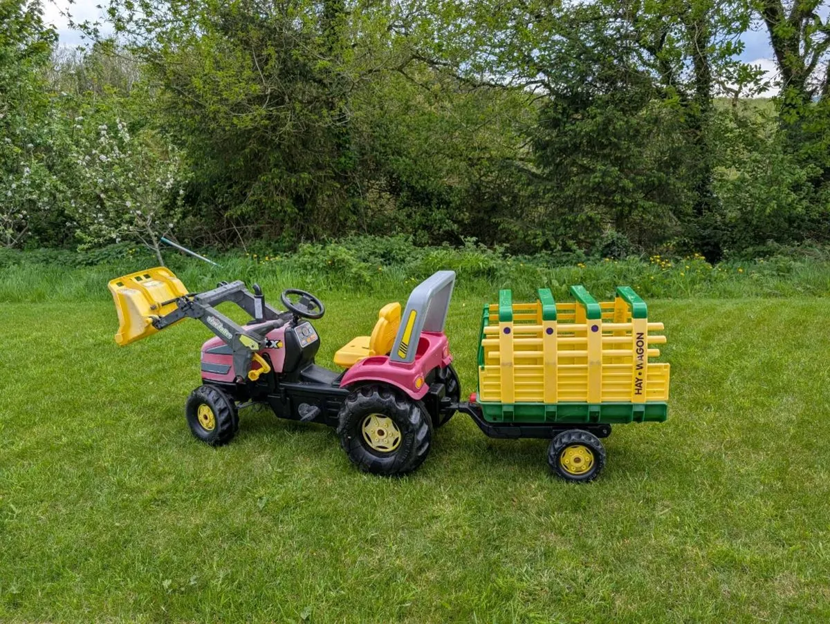 Toy Tractor and trailer - Image 4