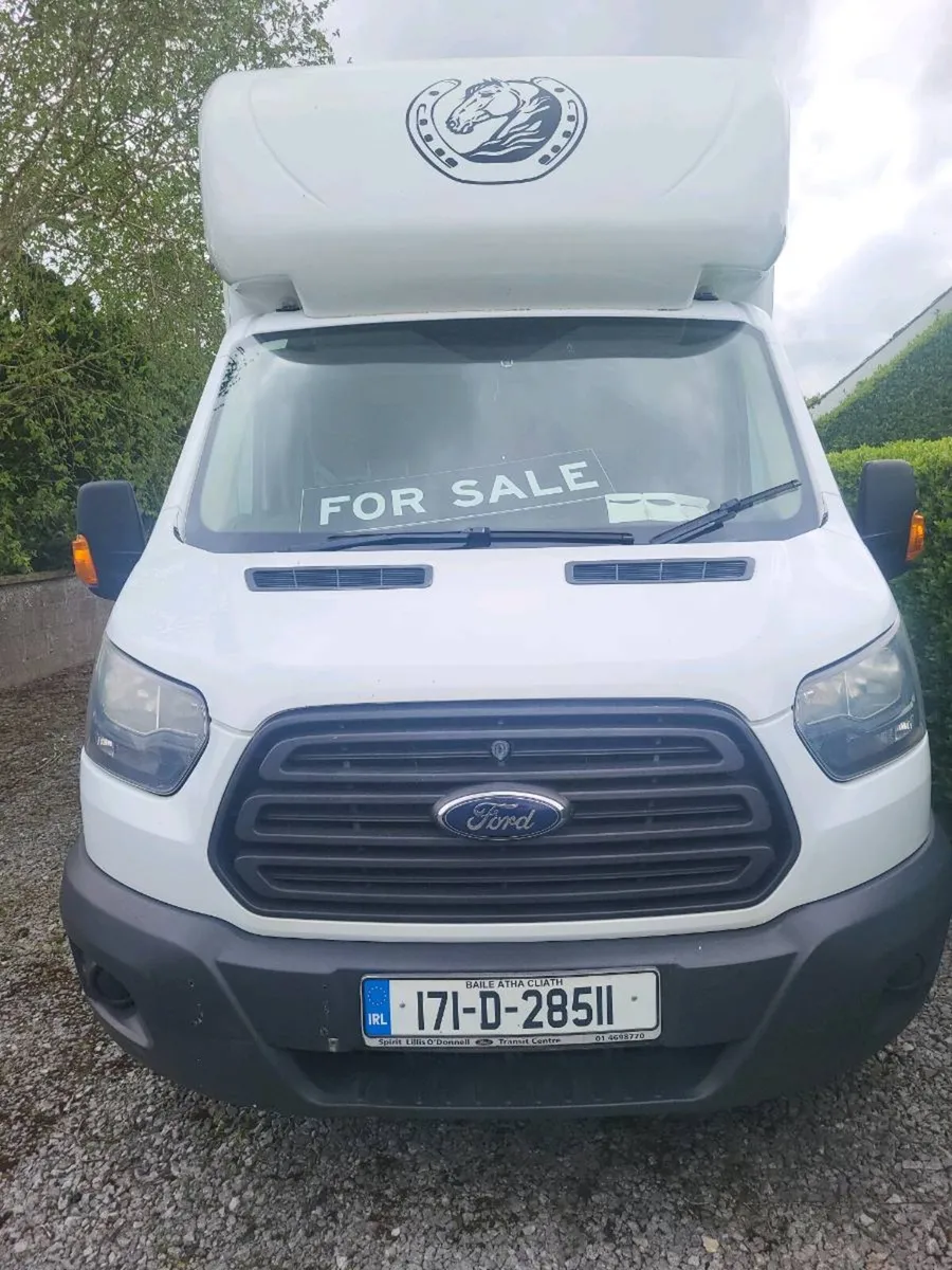 3.5 FORD TRANSIT HORSE LORRY - Image 1