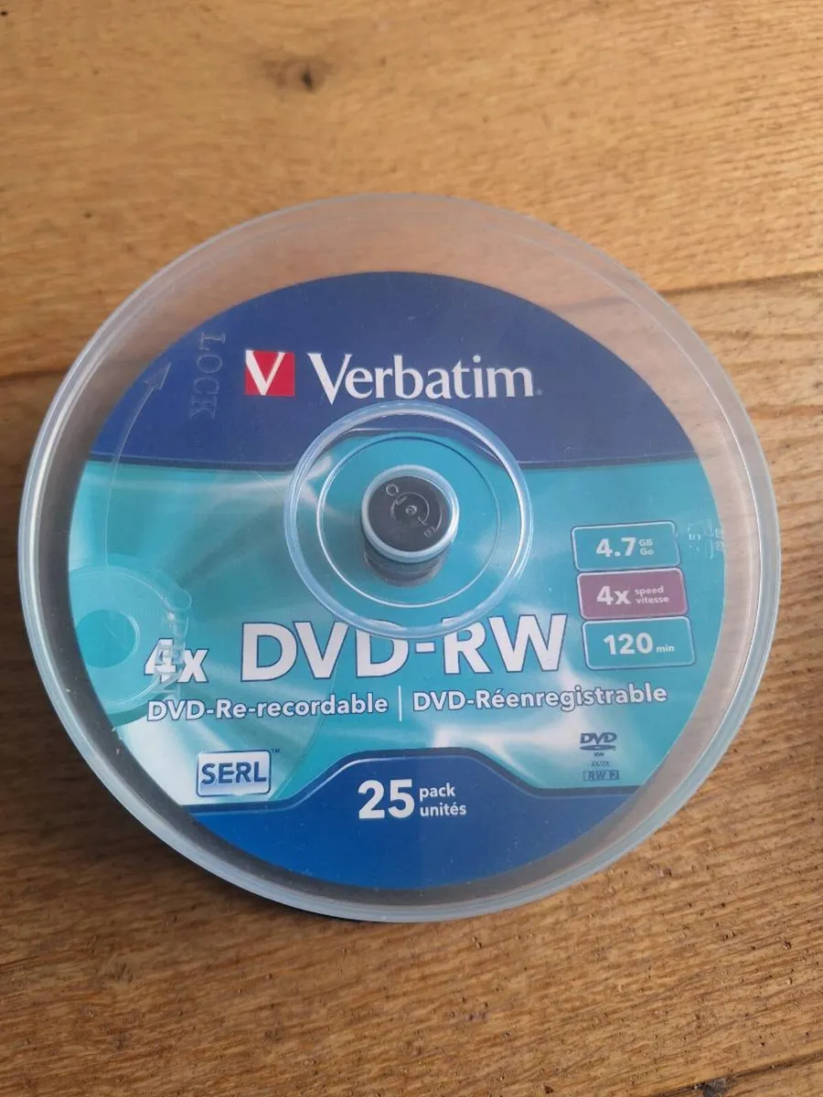 DVD RW, 20 discs
